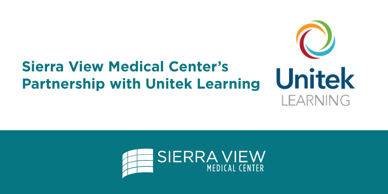 Unitek Partners with Sierra View Medical Center in California